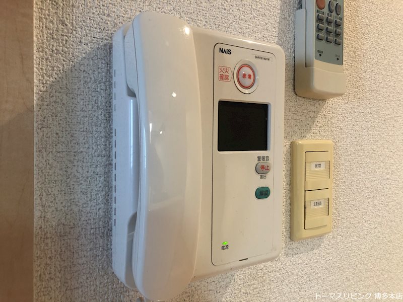 セキュリティ　※別号室の参考写真になります。