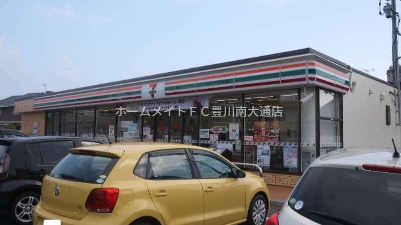 コンビニ　セブンイレブン豊橋西岩田2丁目店（コンビニ）まで169m