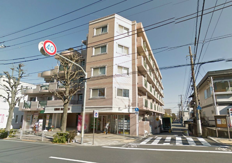 建物外観　八王子駅徒歩5分の駅近オートロックマンションです。