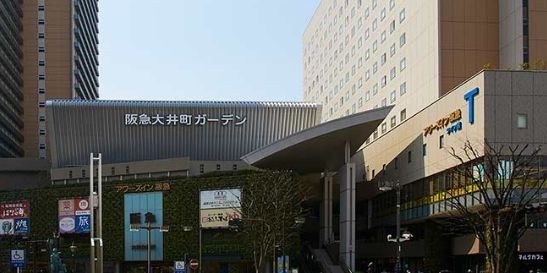 ショッピングセンター　阪急大井町ガーデン（ショッピングセンター）まで1070m