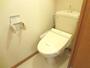 トイレ　風呂トイレ別！温水洗浄便座付き