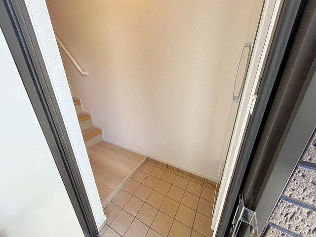 玄関　毎日通る玄関はこちらです
