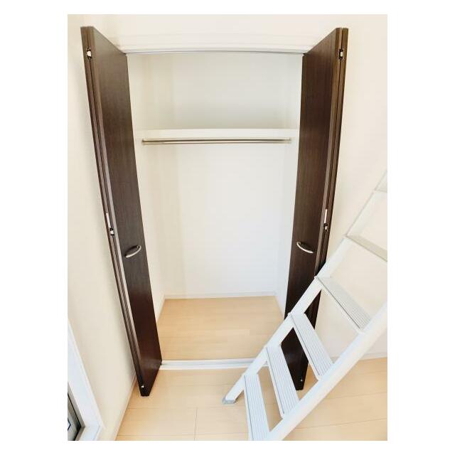 収納　クローゼット完備。