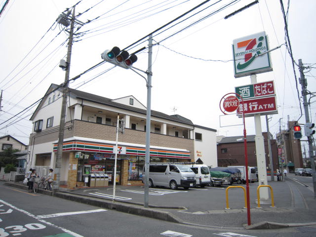 コンビニ　セブンイレブン領家店（コンビニ）まで460m
