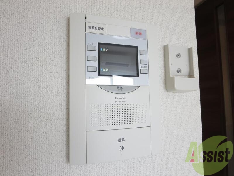 セキュリティ　このご時世来客は確認をしてから、モニターインターフォン付き