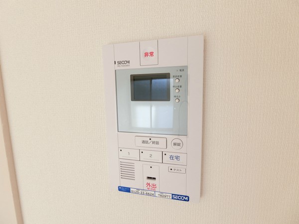 セキュリティ　SECOM導入防犯配慮型住宅です。