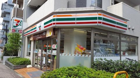 コンビニ　セブンイレブン 文京湯島2丁目店（コンビニ）まで9m