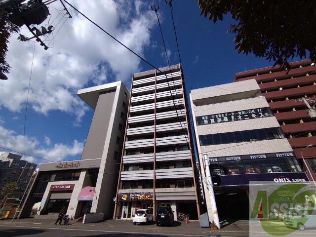 建物外観　札幌市中央区南一条西「サエラ１１５」