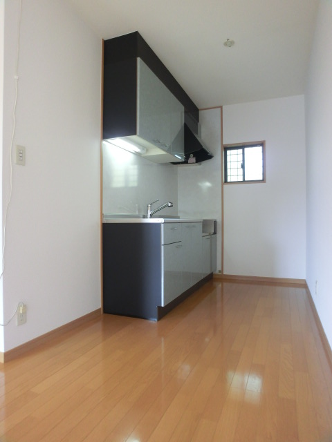 キッチン　※入居中のため１号室の写真です。