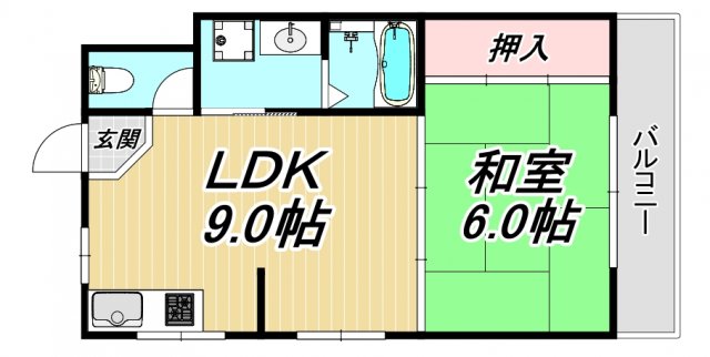 シティコートの間取り写真