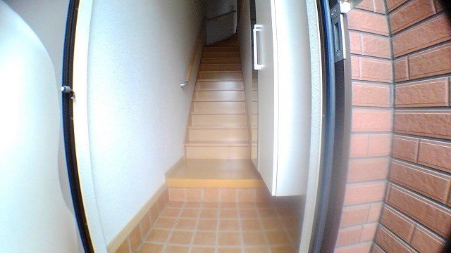 玄関　明るい玄関です