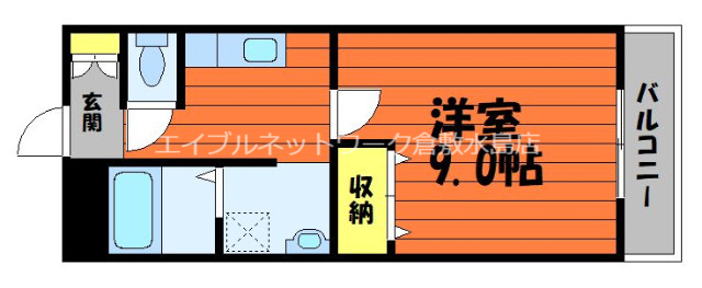 ブロードヒルIの間取り写真