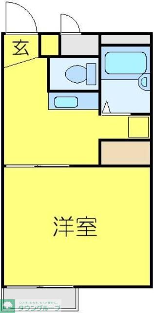 レオパレスフローラの間取り写真