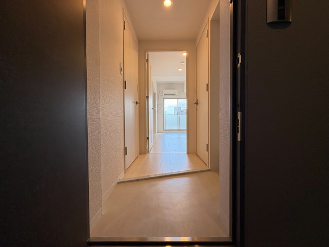 玄関　落ち着いた玄関です