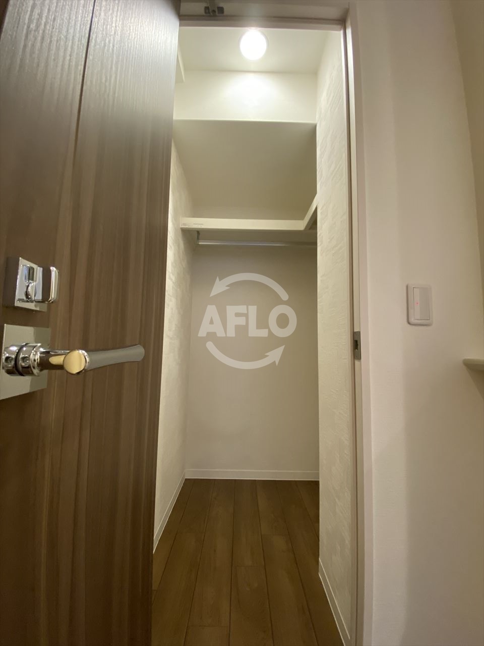 収納　アクアプレイス上本町　ウォークインクローゼット