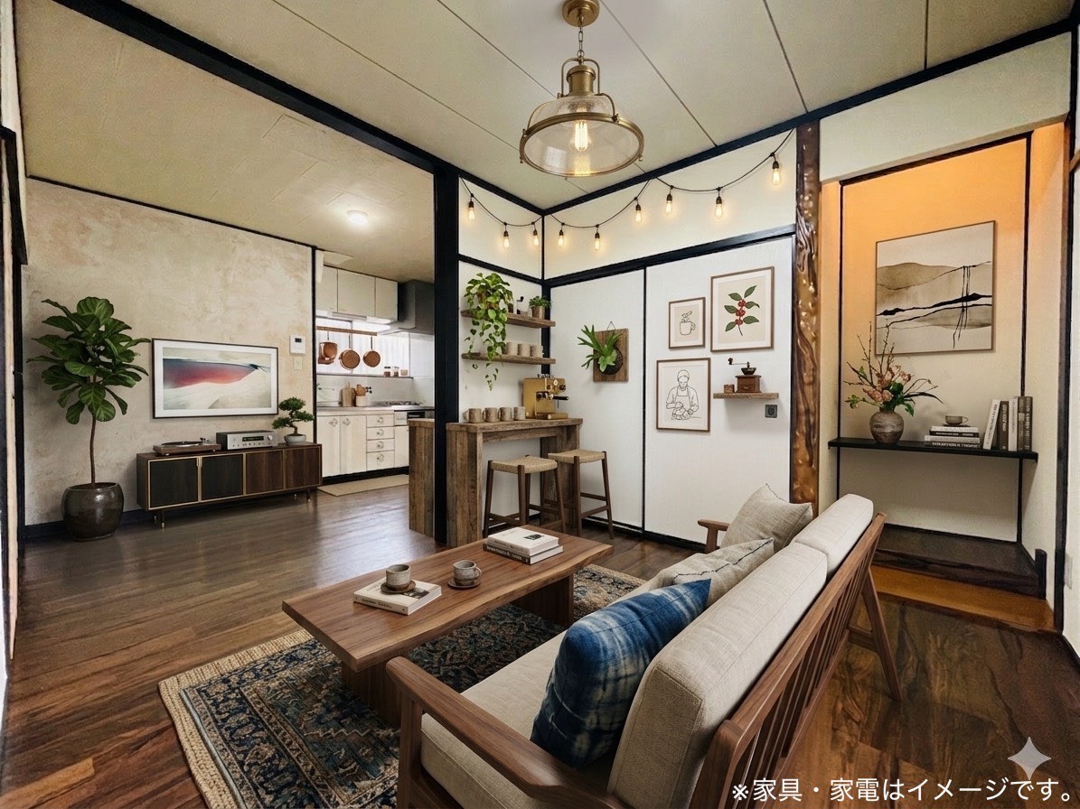 南海高師浜線 伽羅橋駅 徒歩7分 築52年