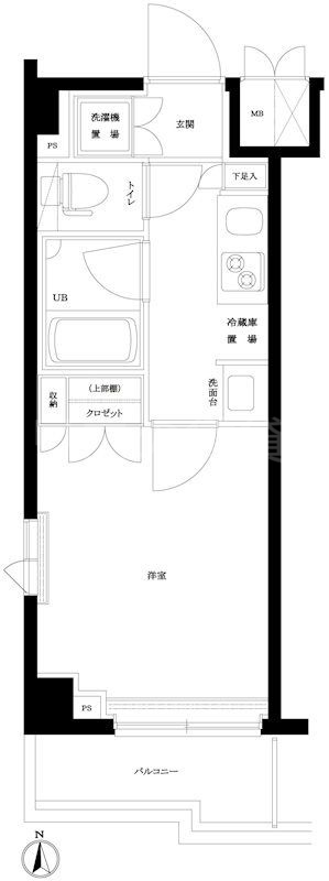 ルーブル多摩川九番館の間取り写真