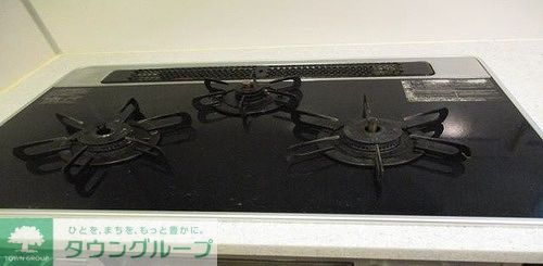 その他設備　3口ガスコンロ