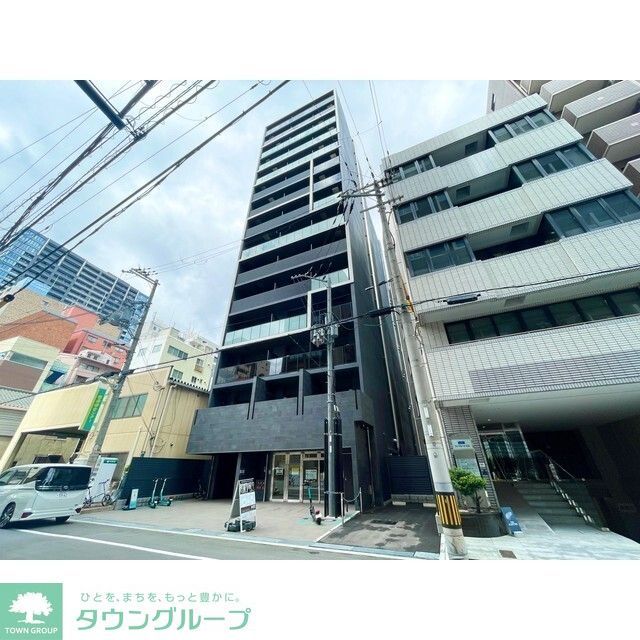 建物外観　シックな外観の建物