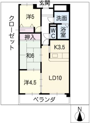 NOBLEの間取り写真