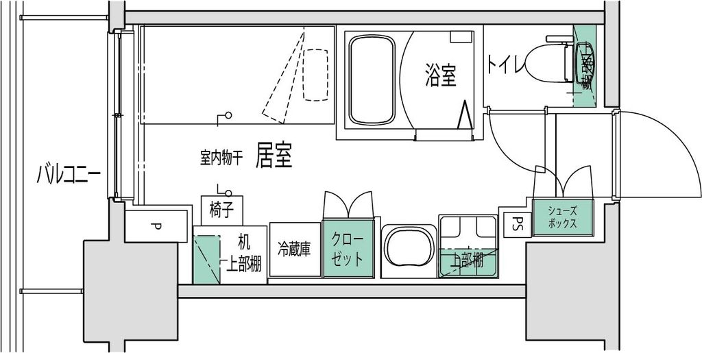 キャンパスヴィレッジ溝の口の間取り写真