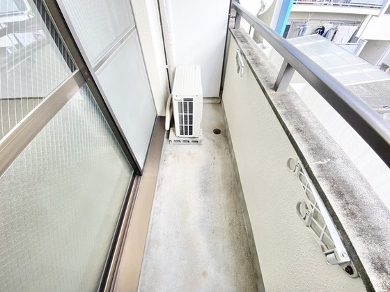 バルコニー　※別部屋の写真です
