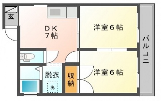 KAWAMAビルの間取り写真