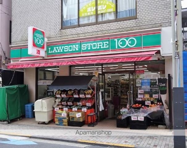 コンビニ　ローソンストア１００高輪一丁目店（コンビニ）まで93m