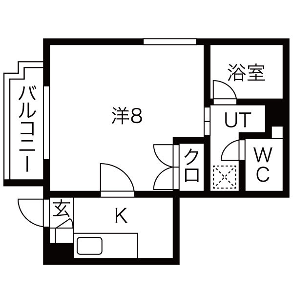 ヴェール本山の間取り写真