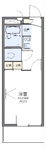 レオパレス香音の間取り