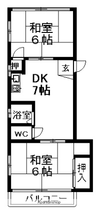 吉田コーポ_間取り_0