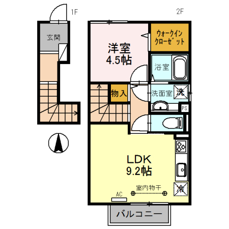 REIWA　DREAMの間取り