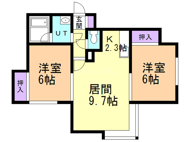 ビバリーヒルズの間取り