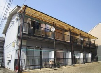 神奈川県川崎市中原区下新城３（アパート）の賃貸物件の外観