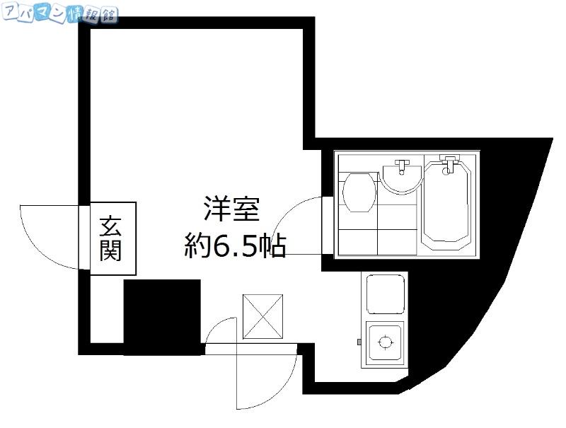 レジデンシャル西堀の間取り