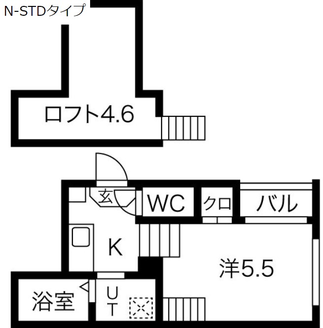 D’sファーストメゾンの間取り