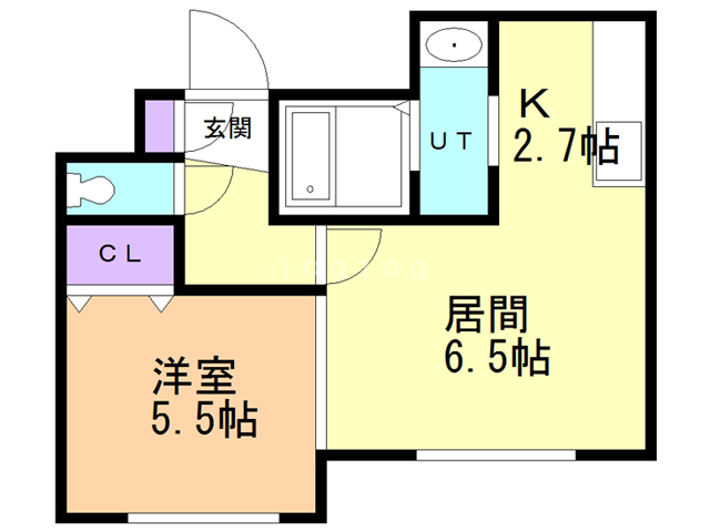 フェリーチェ２７の間取り