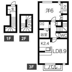 エーデルの間取り