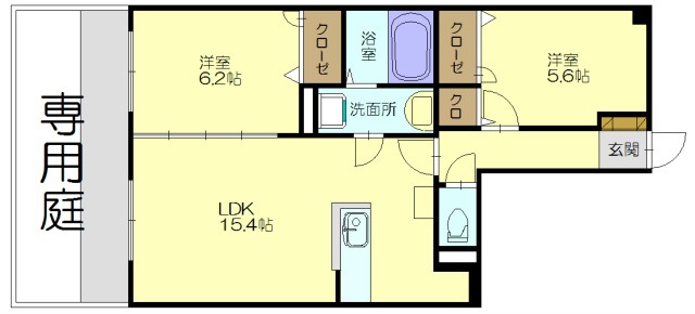 アムール・モワの間取り