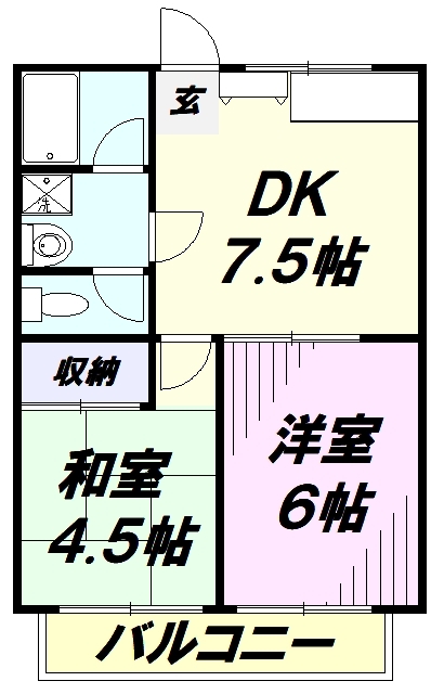 サンシティの間取り