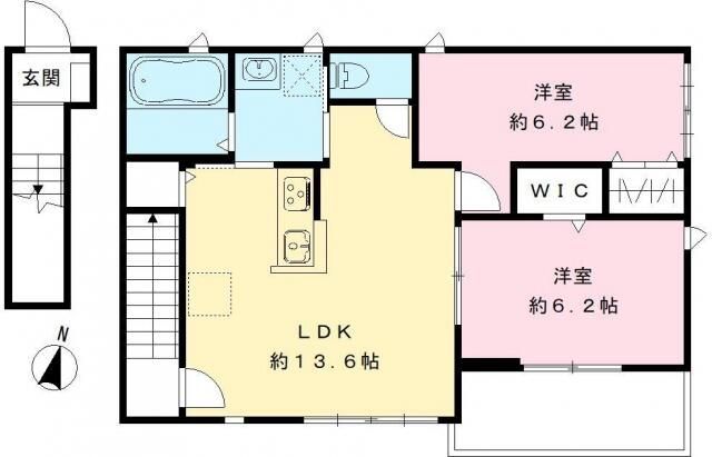 パルティシオンの間取り