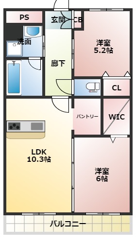 PalmeIIの間取り