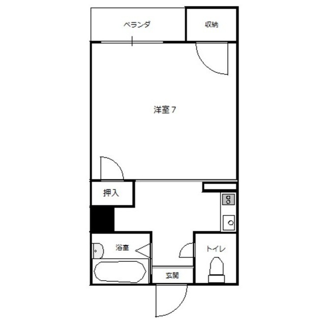 ファミールぎんなんの間取り