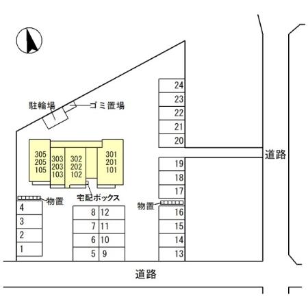 【射水市三ケのアパートのその他】