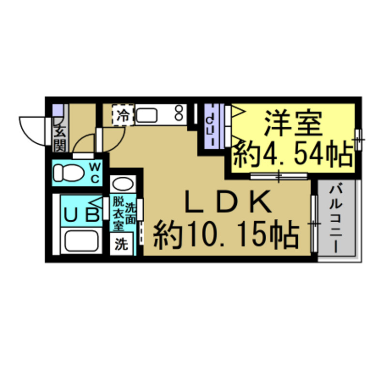 【Jack tokonameminatoIの間取り】