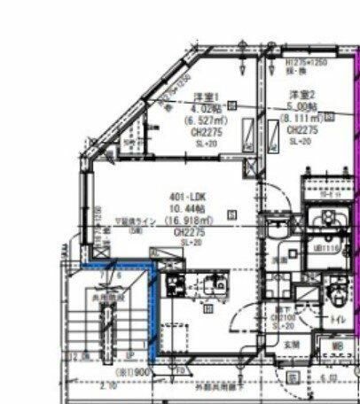 【ベルシードステアー目黒碑文谷の間取り】