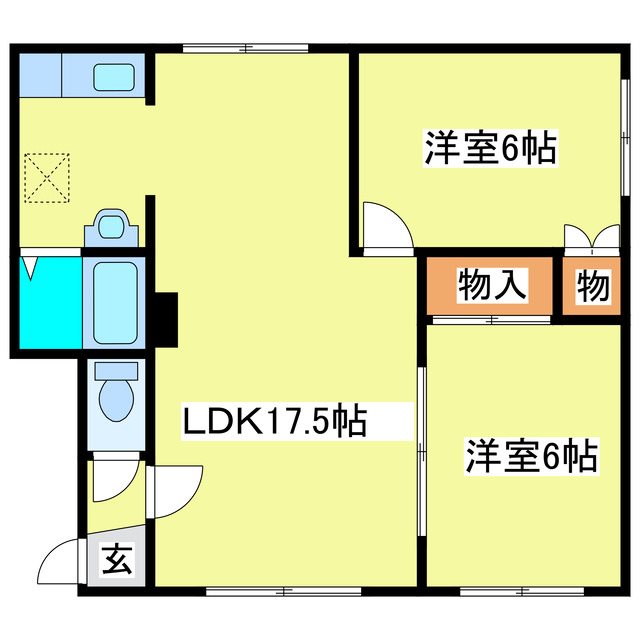 シャトーリヨンの間取り