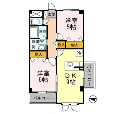 【パセオプラシード弐番館の間取り】