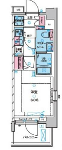 葛飾区立石のマンションの間取り