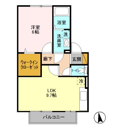 ラ・グラシューズVの間取り